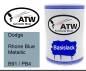 Preview: Dodge, Rhone Blue Metallic, B91 / PB4: 500ml Lackdose, von ATW Autoteile West.
